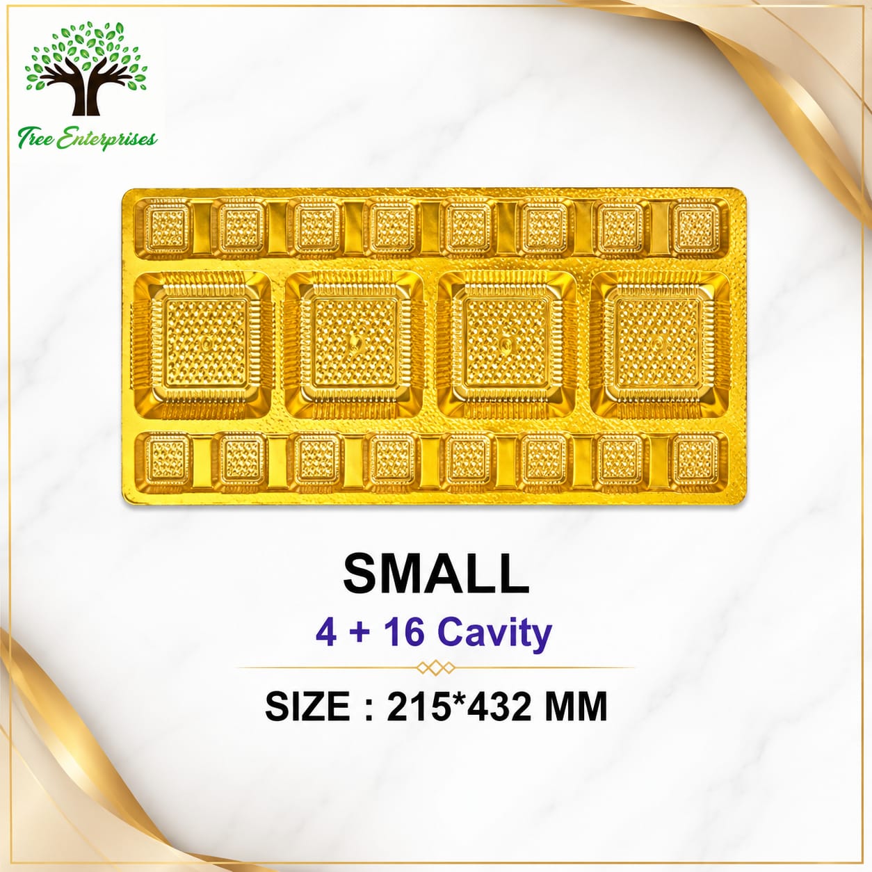 SMALL 4+16 CAVITY SIZE 215*432MM